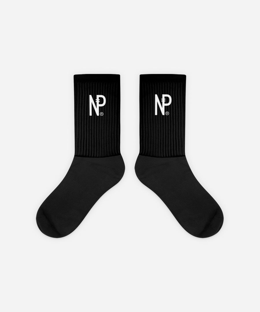 NP Black Socks