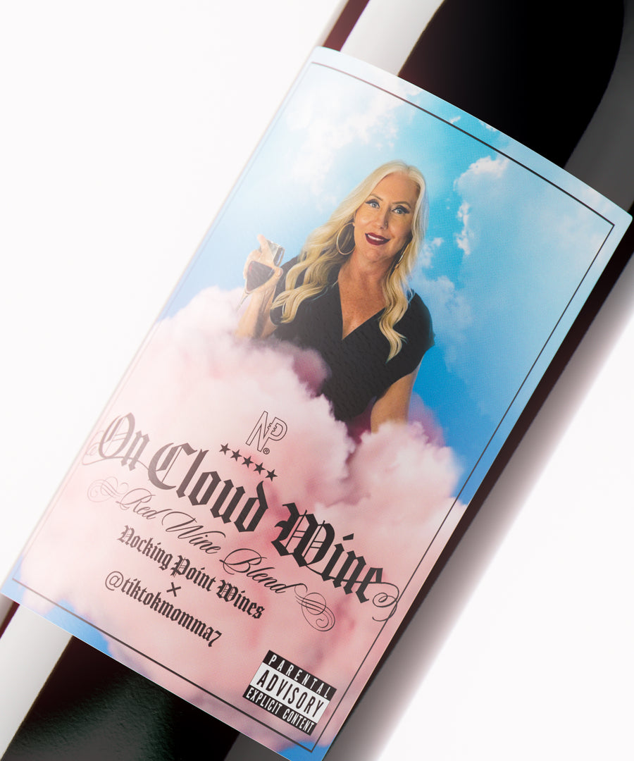 "On Cloud Wine" Red Blend by @Tiktokmomma7