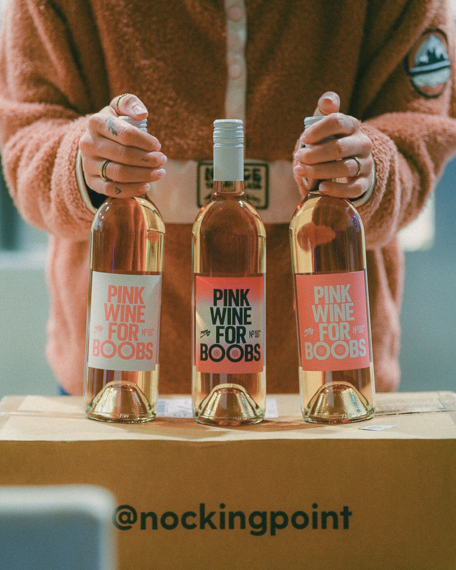 "Pink Wine for Boobs" Rosé
