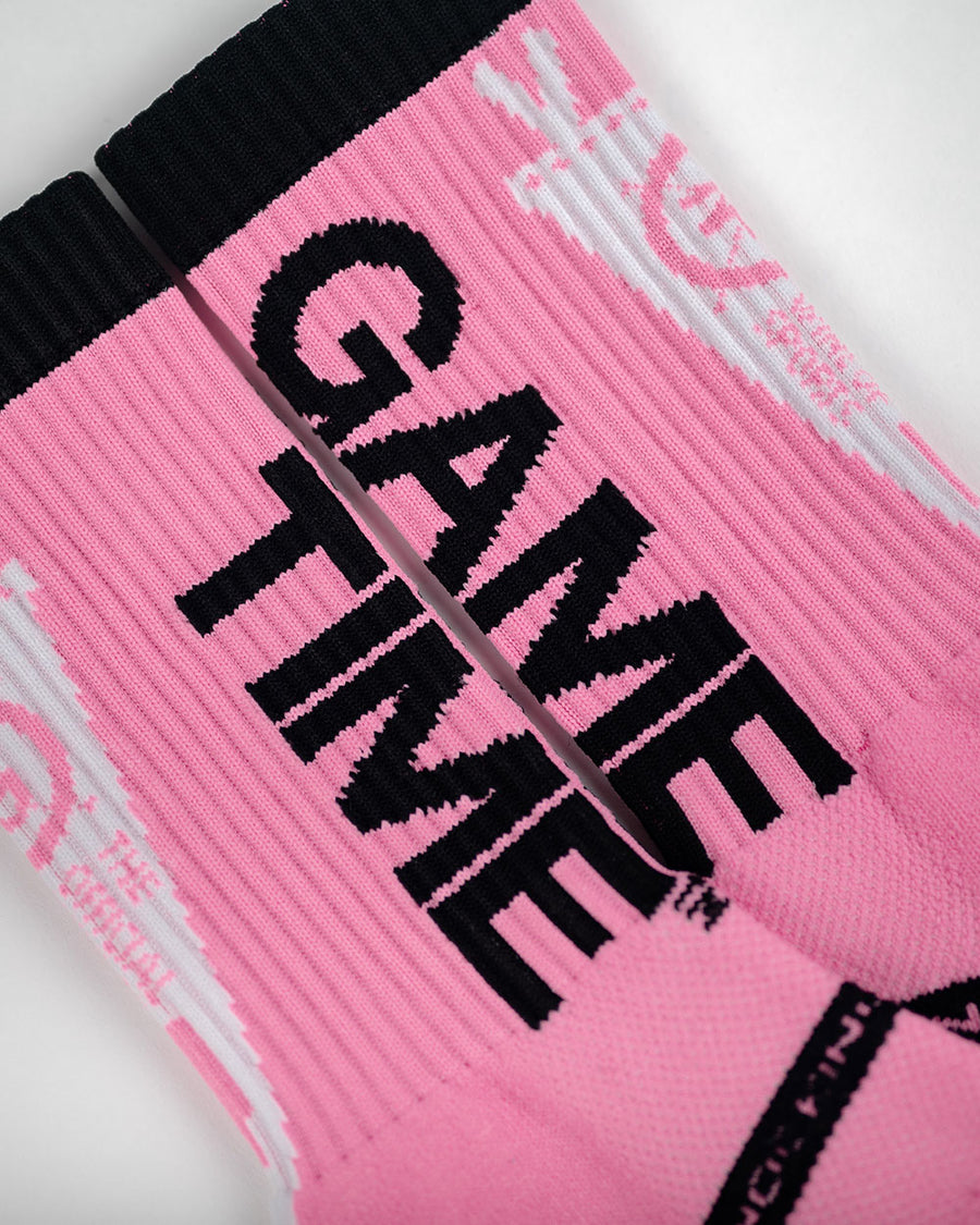 GAMETIME Wine Socks - Pink