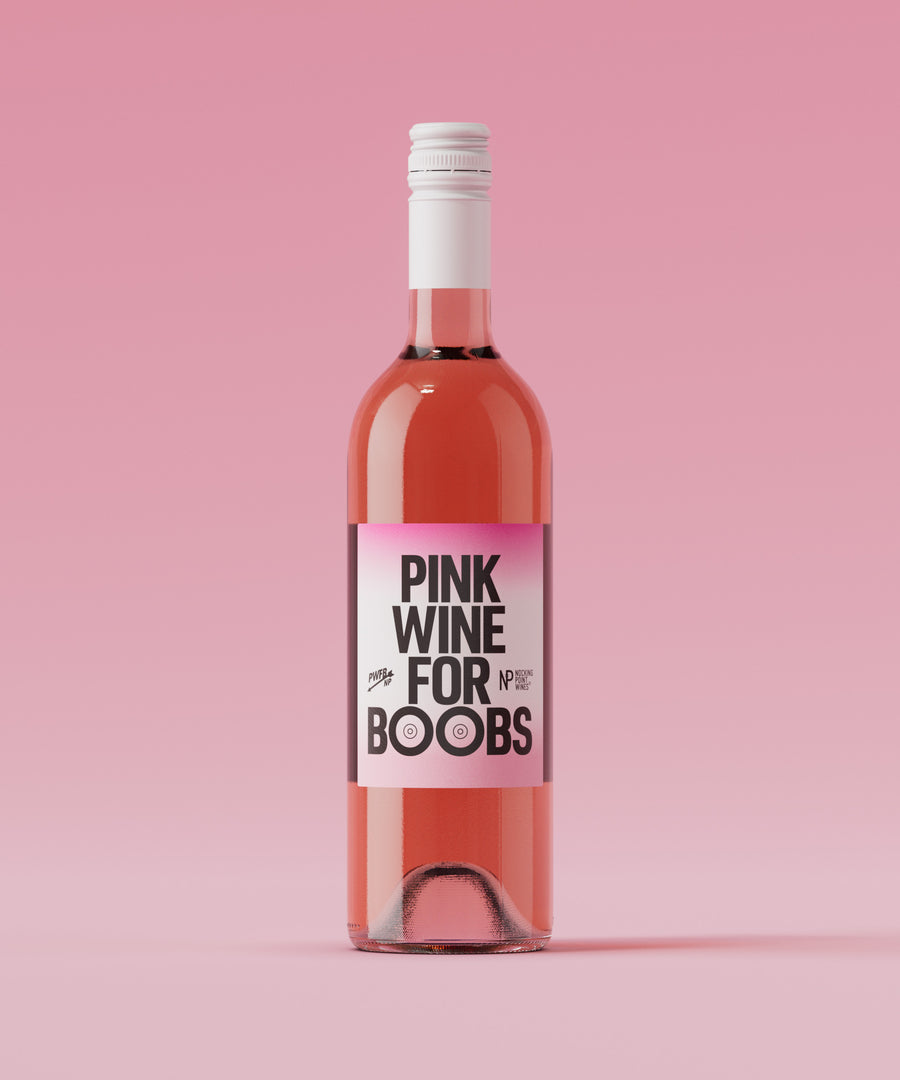 "Pink Wine for Boobs" Rosé
