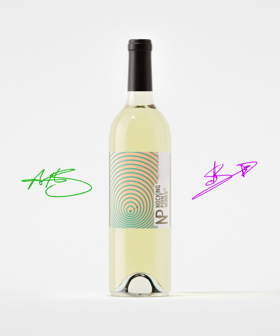 Signed Bottle: NP Signature White